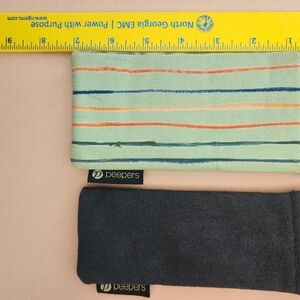 Peepers Striped Eyeglass Case Set Of 2.